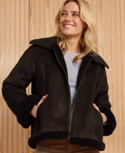 Hot Women's Sherling Borg Jacket Women Jackets & Coats
