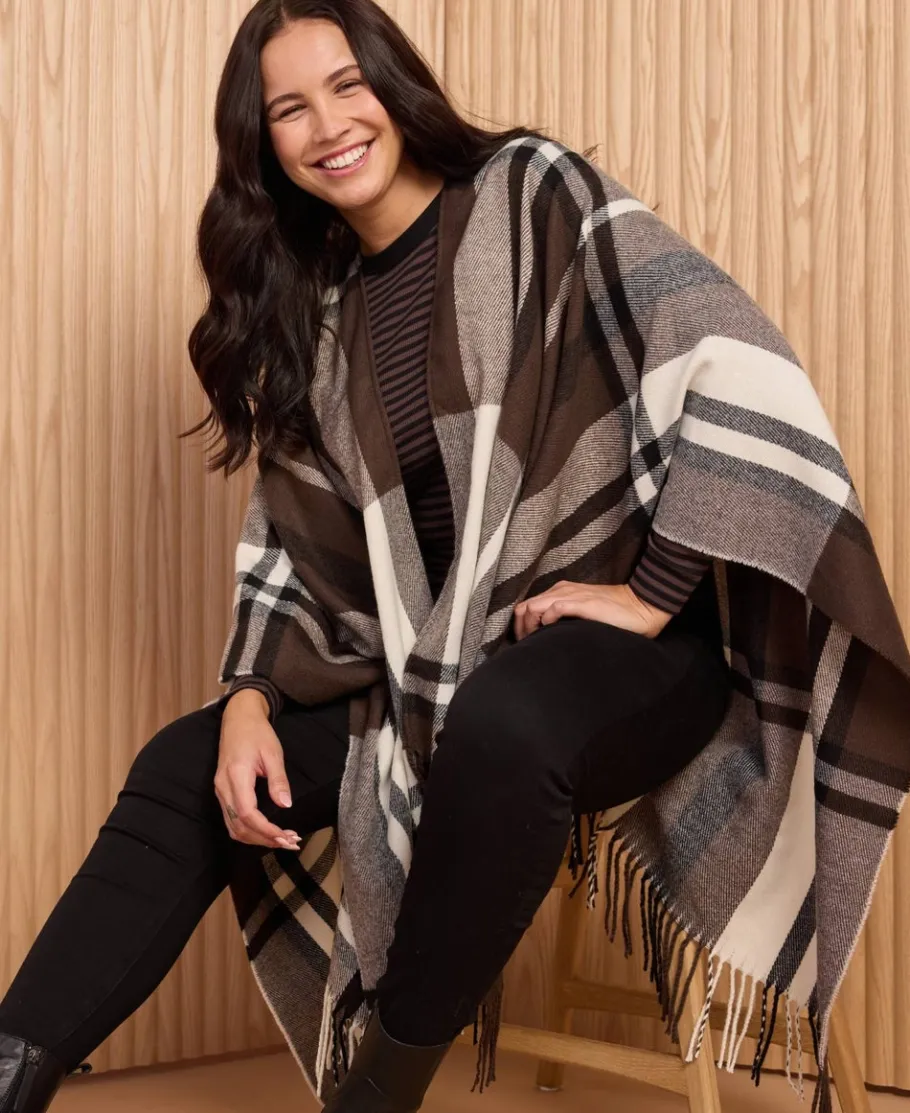 Best Women's Short Fringe Wrap Women Knitwear
