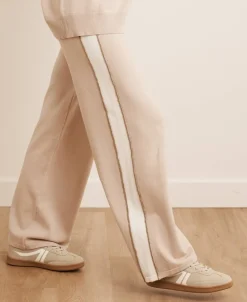 Outlet Women's Side Stripe Knit Pant Women Pants & Leggings|Activewear & Leisure
