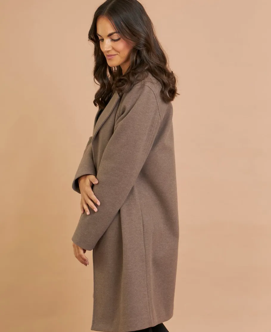 Hot Women's Soft Mid Length Jacket Women Jackets & Coats