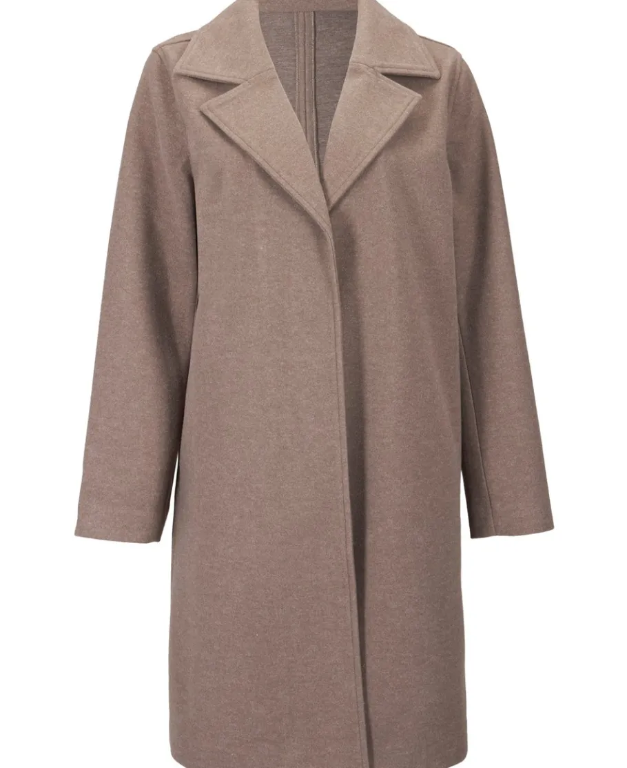 Hot Women's Soft Mid Length Jacket Women Jackets & Coats