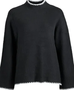 Discount Women's Split Hem Mock Neck Jumper Women Knitwear