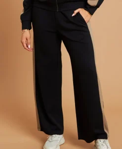 Fashion Women's Stripe Soft Pant Women Pants & Leggings