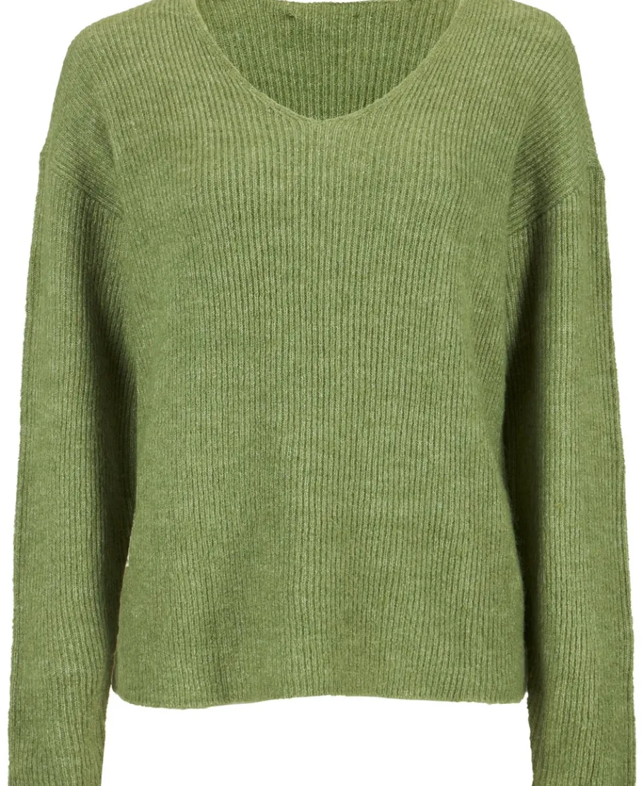 Fashion Women's V-Neck Jumper Women Knitwear