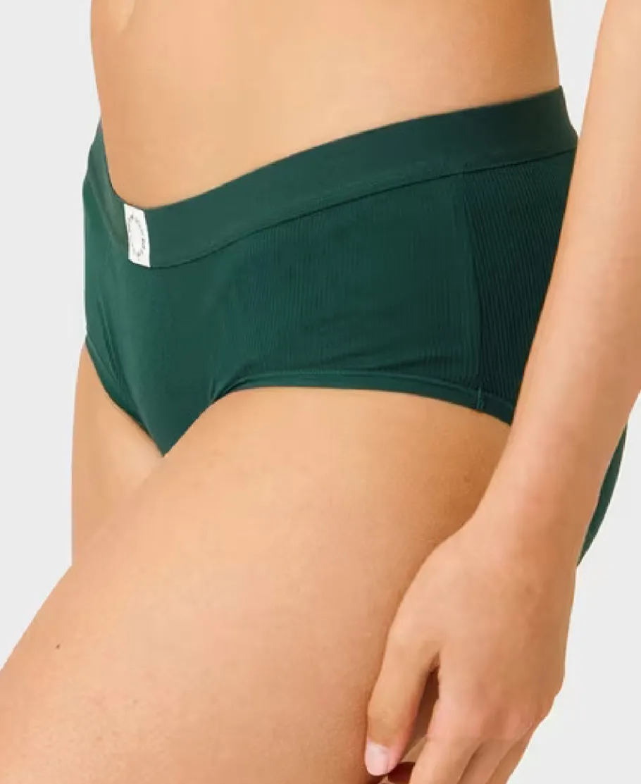 Online Women's Wideband High Waist Rib Brief Women Lingerie|Womens Briefs