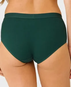 Online Women's Wideband High Waist Rib Brief Women Lingerie|Womens Briefs
