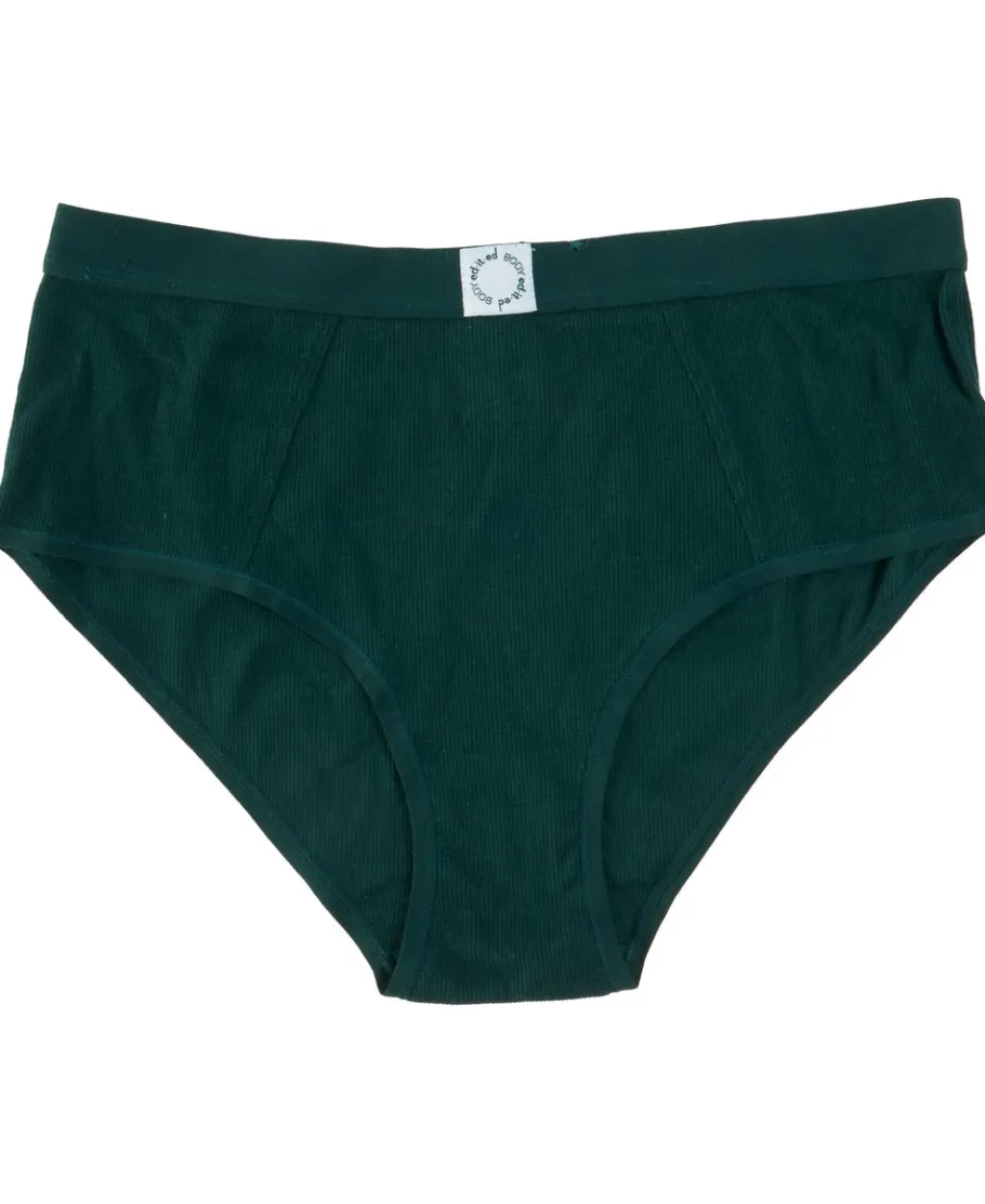 Online Women's Wideband High Waist Rib Brief Women Lingerie|Womens Briefs