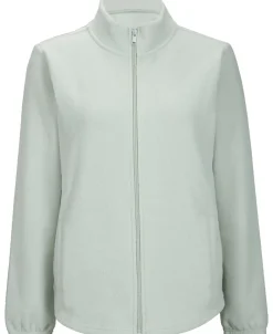 Sale Women's Zip Thru Polar Fleece Jumper Women Sweats & Fleece